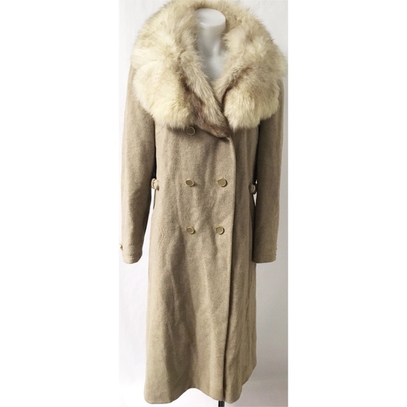 Vintage Jackets & Blazers - Tan Vintage Coat Size Large